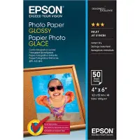 Epson S042547 Glossy Photo Paper 10 x 15 (50 vel) - Fotopapier