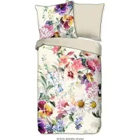 Descanso Duvet cover 135x200 + 1* 80x80 cm - flowers