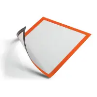 Durable Inforahmen Duraframe Magnetic A4 5 Stück orange