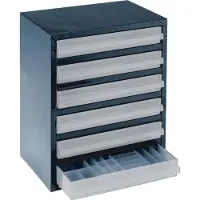 Raaco Kommode mit 6 Schubladen Typ 250 / 6-3