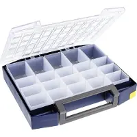 Raaco Sortimentskoffer Polycarbonat boxxser 80 5x10-20 blau , 134934