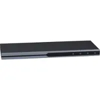 Techly IDATA-HDMI2-MX414, HDMI, Schwarz, Silber, 60 Hz, 3840 x 2160, 480i,480p,576i,576p,1080i,1080p,2160p, 18 Gbit/s