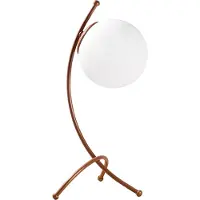 Opviq , Yay - 5013, Tischleuchten, Weiß, Eisen, 23 x 18 x 43 cm