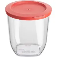 Koziol Vorratsglas Connect Rund 1 Liter Pink