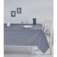 Hermia | Tischdecke Simon Schwarz Polyester 220x170 cm | NADUVI