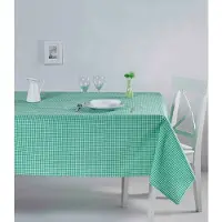Hermia | Tischdecke Simon grün Polyester 220x170 cm | NADUVI
