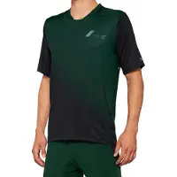 100% Speedlab Kurzarm Fahrradtrikot - CELIUM - Grün/Schwarz L
