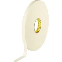 3M Doppelseitiges Polyethylen Schaum-Klebeband, weiß