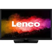Ginza.se LED-2423BK - 24-Zolll Fernsehen mit 12-V-Kfz-Adapter, schwarz