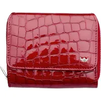 Golden Head Leder Geldbörse Cayenne RFID Protect Zipped Billfold Coin Wallet Cherry dunkelrot