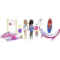 Barbie Beach Friends Puppen und Accessoires