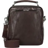 PICARD Leder Umhängetasche Handtasche Buddy Shoulder Bag Cafe dunkelbraun