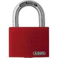 ABUS Zylindervorhangschloss T65AL/40 rot gl. Schlosskörperbreite 43 mm Aluminium gleichschliessend
