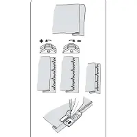Husqvarna Blindstichfuss einstellbar