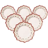 Villeroy & Boch Speiseteller "Speiseteller Toys Delight ø 28,4 cm 6er Set weiß"