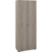VCM Schuhschrank "XL Holz Großer Schuhschrank Schuhkommode Vandol 5", braun (sonoma, eiche (sägerau)), B:70cm T:40cm, Obermaterial: 100% Holz Wood., Schränke, Schuhschrank