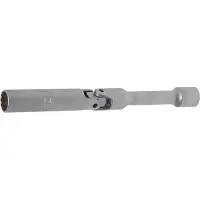 Bgs Zündkerzen-Gelenkeinsatz Zwölfkant, extra lang Antrieb Innenvierkant 10 mm (3/8") SW 14 mm