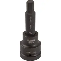 Ks Tools 3/4" Kraft-Bit-Stecknuss Innensechskant lang