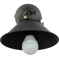 Licht-Erlebnisse Art Nouveau Deckenleuchte Glas Metall 4-flammig rund Wohnzimmer Deckenlampe