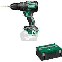HiKOKI DV36DCW2Z, Handbohrmaschine, Bürstenlos, Schwarz, Grün, 1,3 cm, 2200 RPM, 11,8 cm
