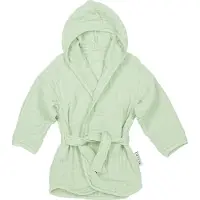 Meyco hydrofiele Bademantel mt 98/104 pre-washed uni soft green