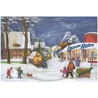 Olewinski & Tochter Adventskalender Weihnachten in Ahrenshoop mit Kunstmotiv