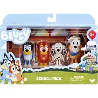 Sonstige Verlage Bluey Figuren Schule 4er-Pack.