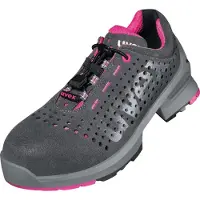 Uvex 1 Damen Sicherheits-Halbschuh 8561 S1 SRC nach EN ISO 20345:2011 Weite 10 grau Größe 39