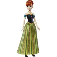Mattel , Disney Frozen Die Schneekönigin Puppe Singen Anna Italienische Version, Bunt