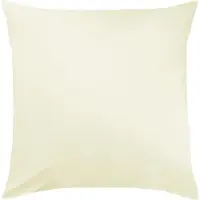 TRAUMSCHLAF Basic Single Jersey Kissenbezug 80x80 cm natur