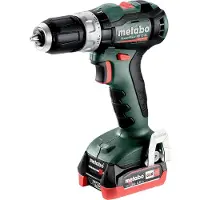 Metabo Akku-Schlagbohrschrauber PowerMaxx SB 12 BL metaBOX 118 - 12V 2x4Ah LiHD + ASC 55