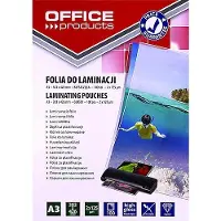 Office Products Folie zum Laminieren von, A3, 2x125 Mikron, glänzend, 100 Stück, transparent