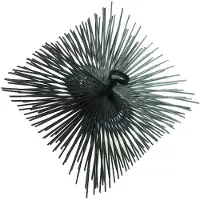 Szczotpol Cleaner for chimneys 200 x 200mm, steel wire (073-SSA)