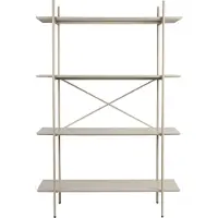 Housecraft living Shelf Cabinet Marcio Beige