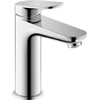 Duravit Wave Einhebel-Waschtischmischer M FreshStart, ohne Ablaufgarnitur, Ausladung 122mm, chrom Hochglanz, WA1021002010