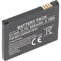 AccuCell Akku passend für Motorola U9, RAZR V8, V9, SNN5805, CFNN7013AA, BX50, BX40