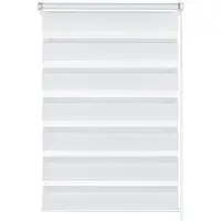 Gardinia EASYFIX Doppelrollo weiß 100 x 150 cm