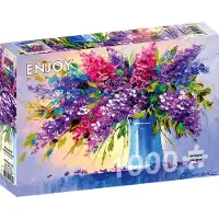 Enjoy Puzzle Puzzle Bouquet of Lilacs in a Vase - 1000 Teile