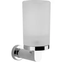 Gessi Emporio Glashalter für Wandmontage, Glas satiniert, 38809