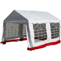 VCM Pavillon | Maße ca. 4x3x3 m | Festzelt | Partyzelt | Wasserfest Eventzelt