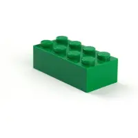 LEGO 2x4 Bausteine Pick a Brick Box PAB Grün - 3001 650 Stück