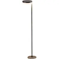 V-TAC Solar LED-Poller-Außenleuchte VT-1137, 2 W, 3000 K, IP54, schwarz