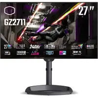 Cooler Master GZ2711 OLED (69 cm (27 Zoll), schwarz, QHD, AMD Free-Sync Premium, USB-C, 240Hz Panel)
