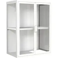 VCM Wandvitrine Hängevitrine Glas Floka M