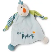 Nici Schmusetuch Drache "Kleiner Prinz" blau/grün