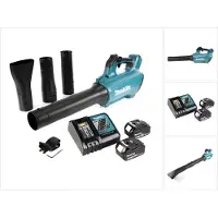 Makita DUB 184 RT Akku Gebläse 18 V Brushless + 2x Akku 5,0 Ah + Ladegerät