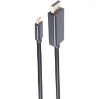 Shiverpeaks -BASIC-S--Displayportkabel-USB Typ C Stecker auf Displayport Stecker, 8K60Hz, 1,8m