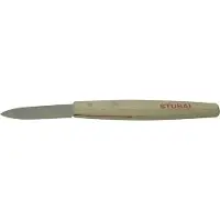 Stubai Buchbindermesser Spezialmesser Klingenlänge 60 mm, Griff aus Hartholz