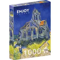 Enjoy Puzzle Puzzle Vincent Van Gogh: Kirche von Auvers-sur-Oise 1000 Teile