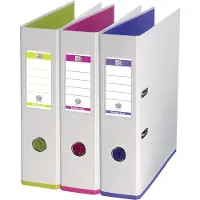 Oxford 10 myColour Strong-Line Ordner farbsortiert Karton 8,0 cm DIN A4